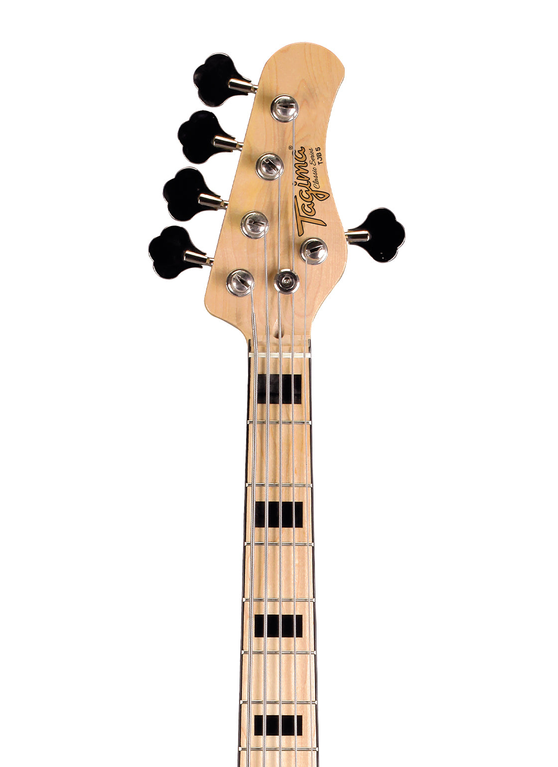 TAGIMA | BAJO ELECTRICO 5 CUERDAS, COLOR SOMBREADO CON MICA NEGRA