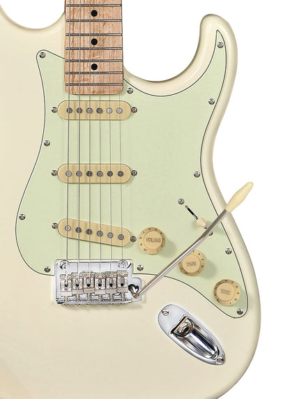 TAGIMA | GUITARRA ELÉCTRICA CUERPO ALDER COLOR BLANCO T635