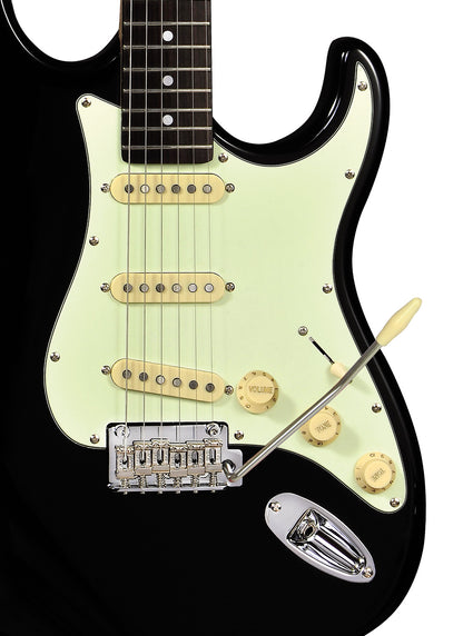TAGIMA | GUITARRA ELÉCTRICA CUERPO ALDER COLOR NEGRO T635