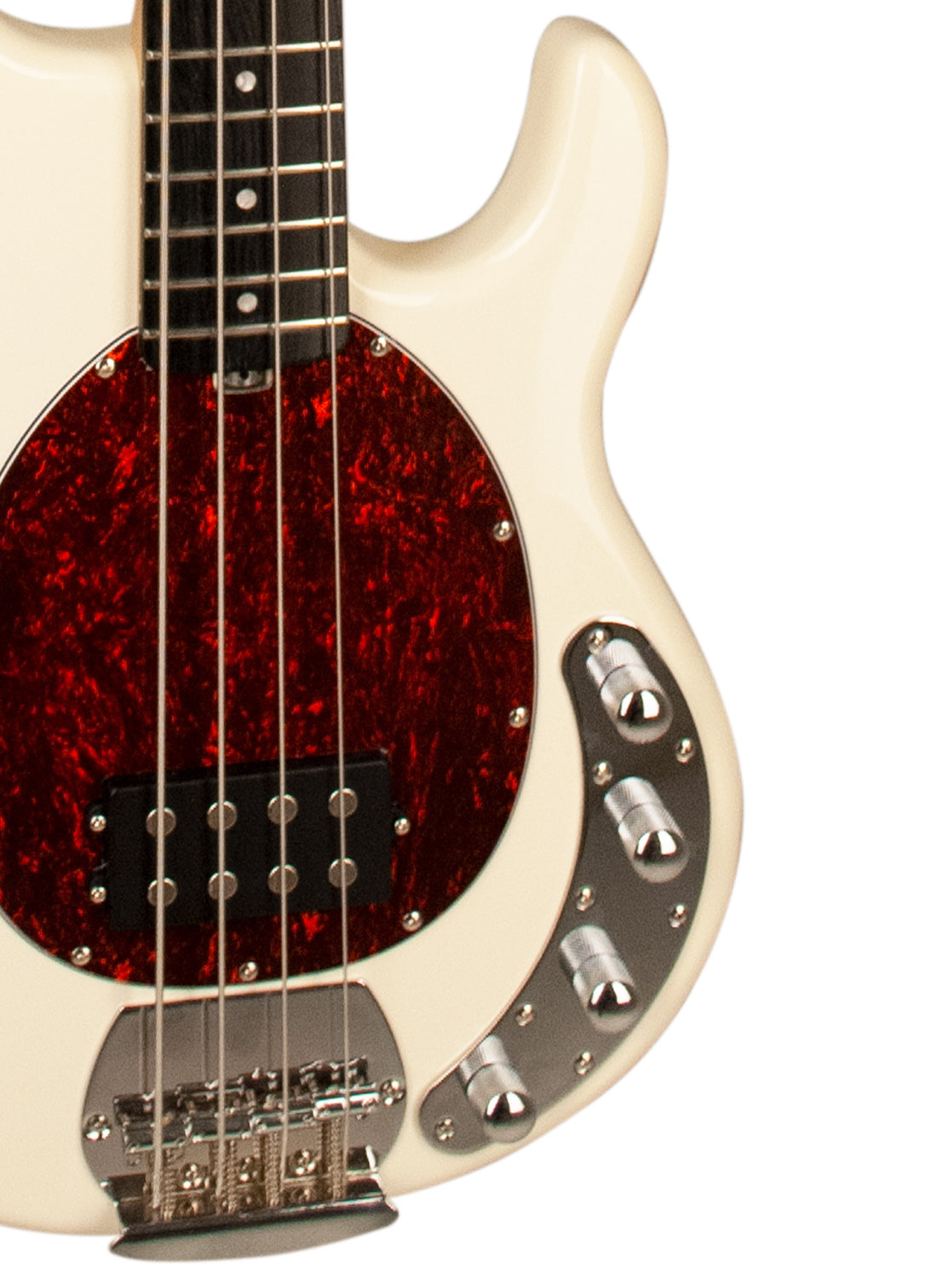 TAGIMA | BAJO ELECTRICO ACTIVO EN COLOR BLANCO OLYMPICO TBM