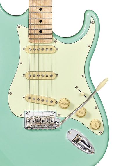 TAGIMA | GUITARRA ELÉCTRICA CUERPO ALDER COLOR SUNBURST T635