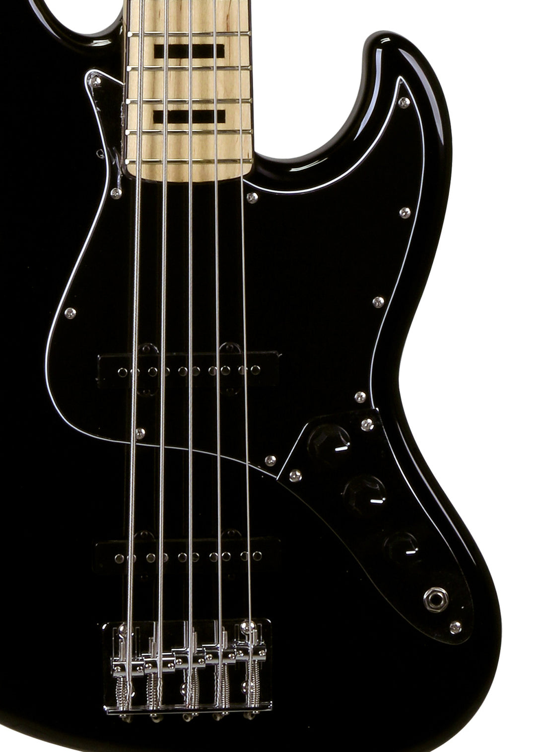 TAGIMA | BAJO ELÉCTRICO 5 CUERDAS , COLOR NEGRO  MICA NEGRO,CUERPO MADERA BLANCA AFRICANA TJB