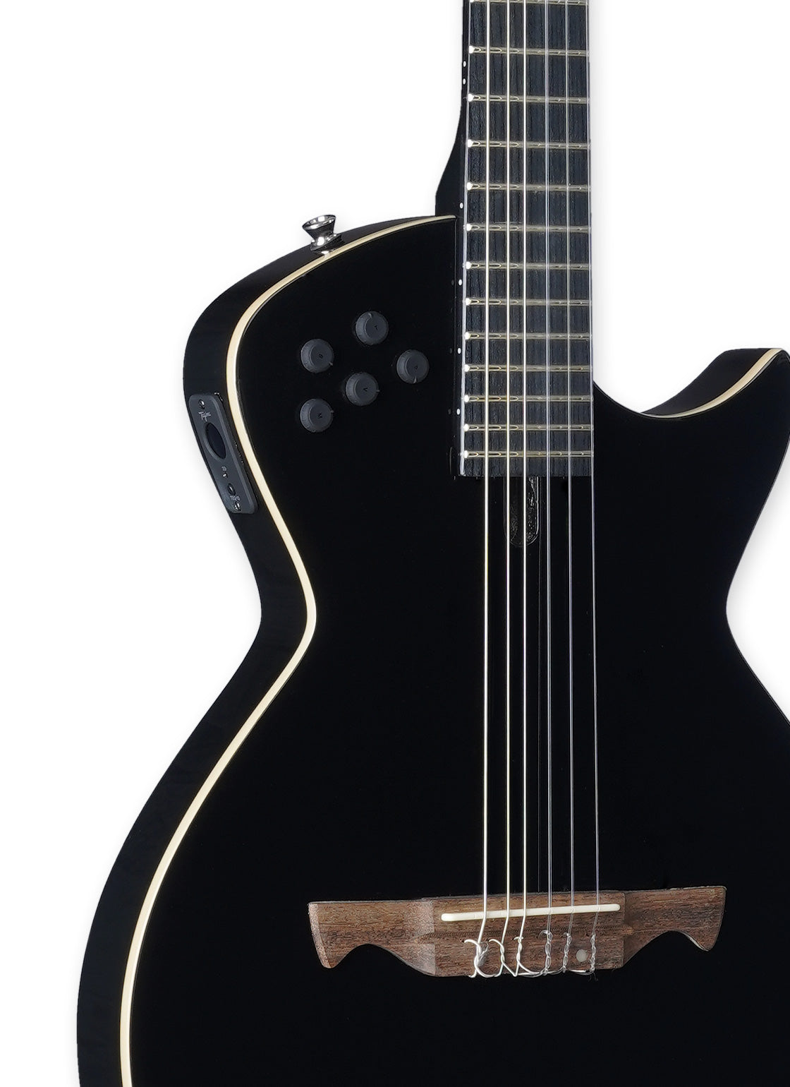 TAGIMA | GUITARRA ELECTROACÚSTICA MODENA-NYLON-EQ-BK