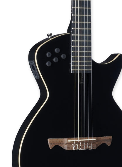 TAGIMA | GUITARRA ELECTROACÚSTICA MODENA-NYLON-EQ-BK