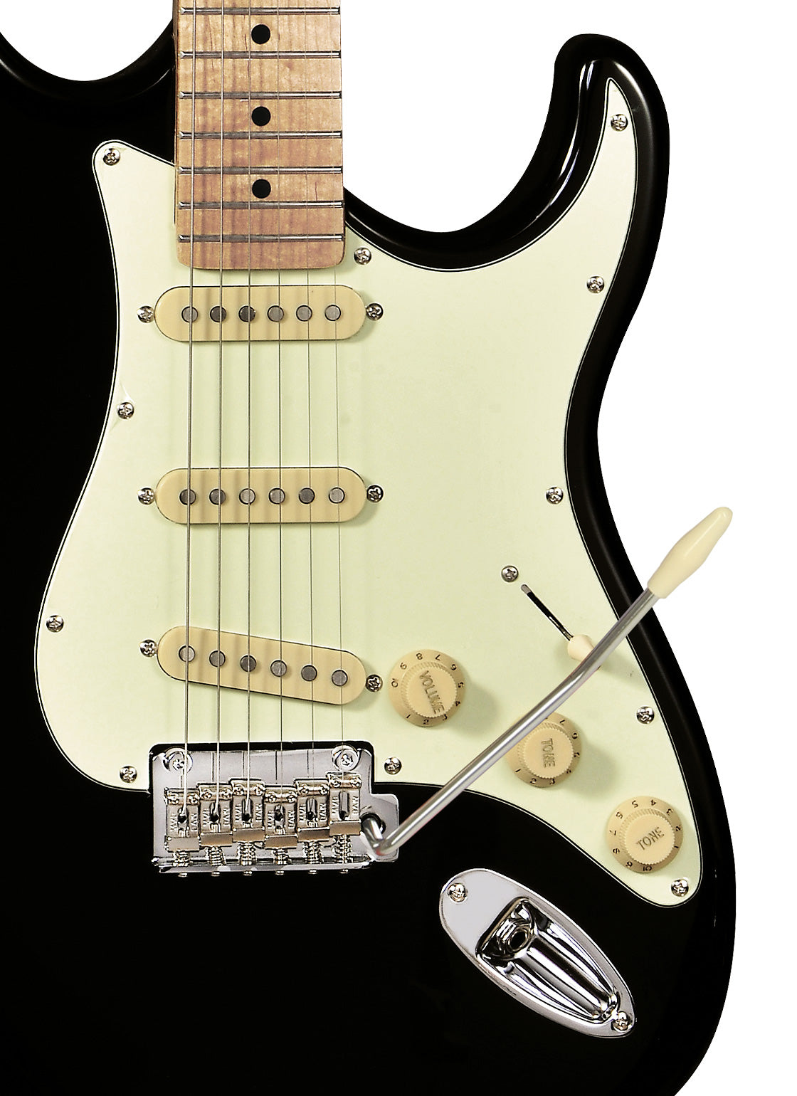 TAGIMA | GUITARRA ELÉCTRICA CUERPO ALDER COLOR NEGRO