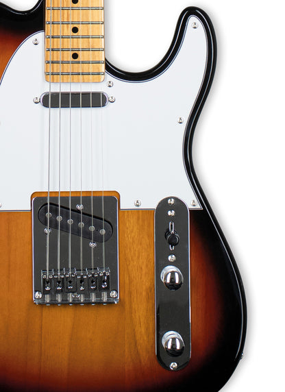 TAGIMA | GUITARRA ELÉCTRICA SERIE TW,  COLOR SOMBREADO TW 55