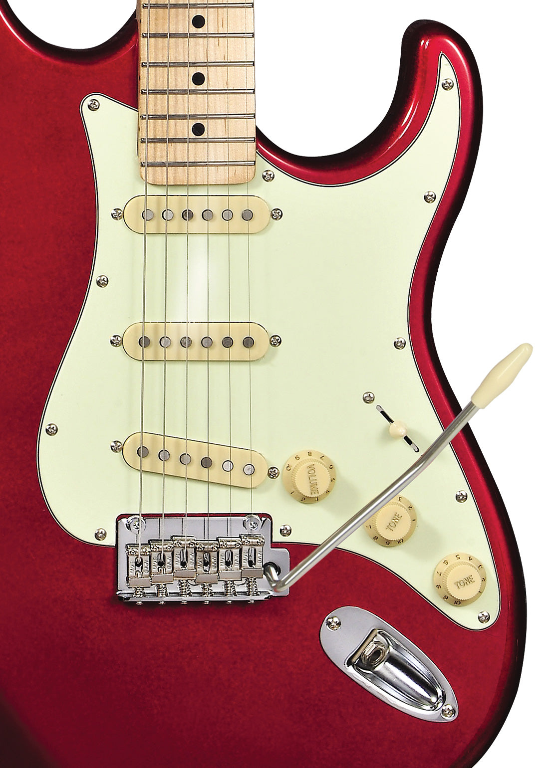 TAGIMA | GUITARRA ELÉCTRICA CUERPO ALDER COLOR ROJO