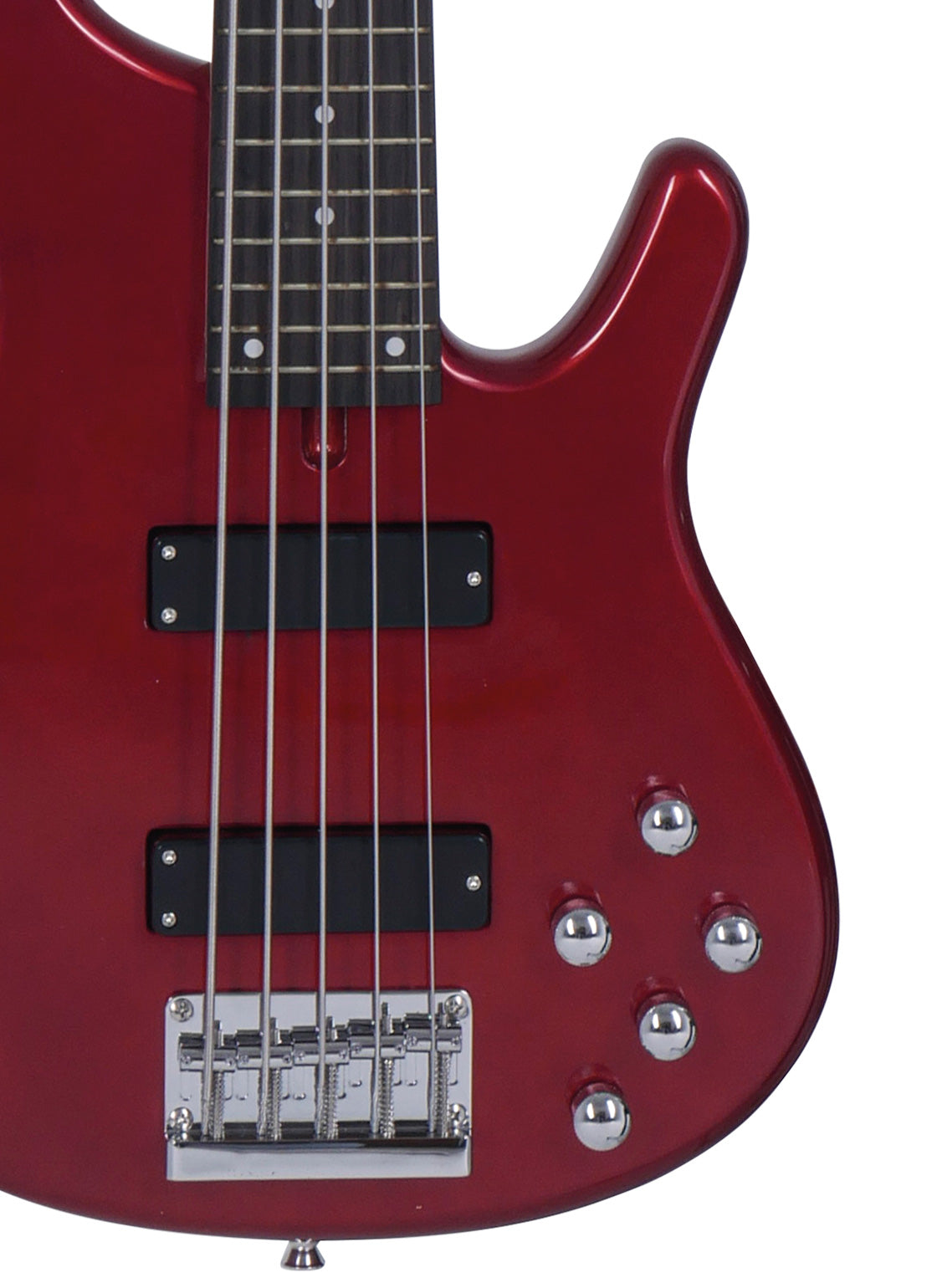 TAGIMA | BAJO DE 5 CUERDAS CLASSIC SERIES COLOR ROJO. MILLENIUM