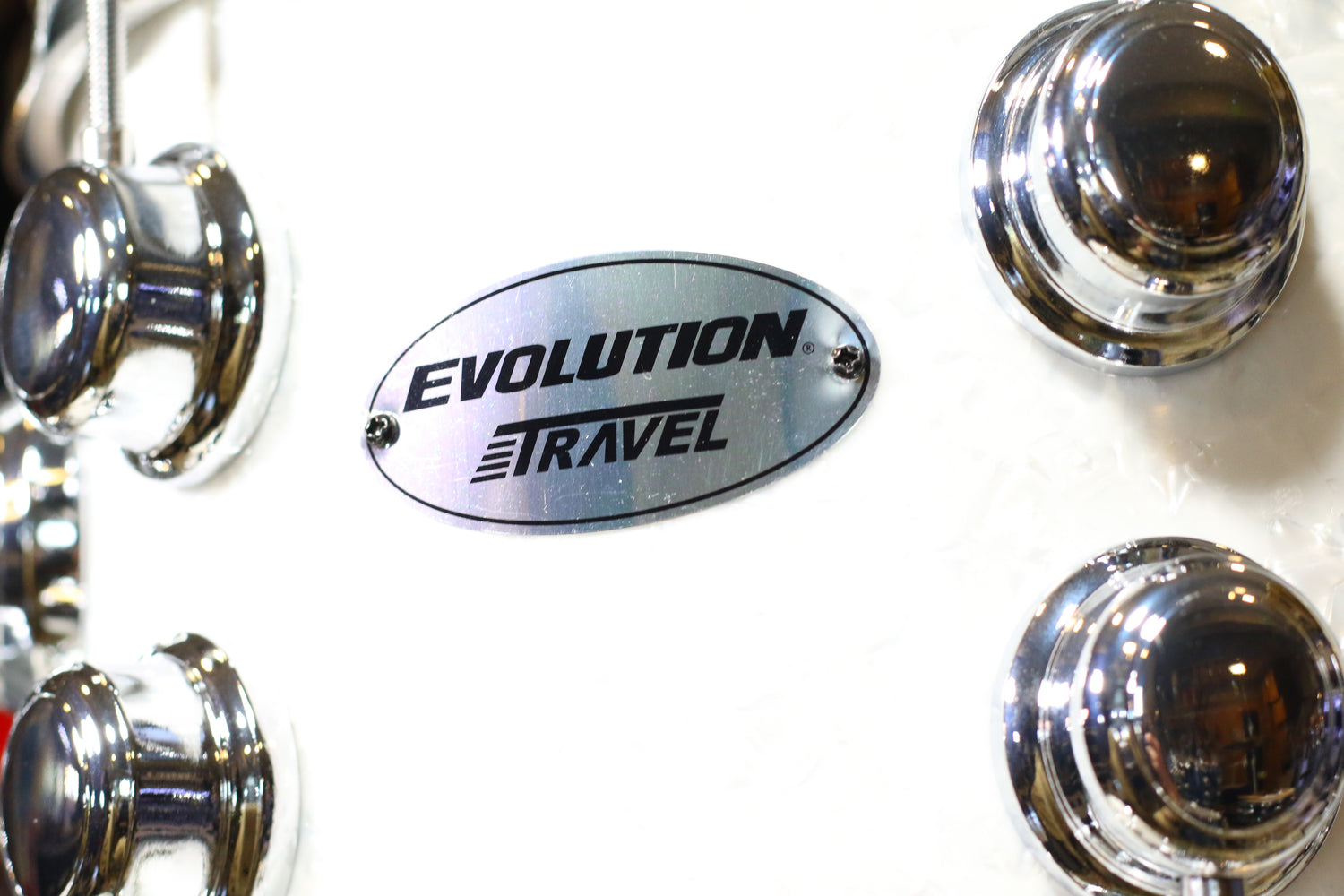 EVOLUTION | BATERÍA EVOLUTION TRAVEL FABRICADA EN MADERA DE ARCE COLOR BLANCO