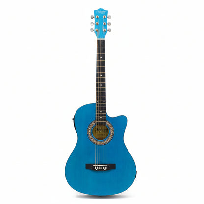 MUSICARTNEY | GUITARRA ELECTROACÚSTICA COLOR AZUL