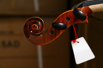 PARIS | VIOLÍN CON TAPA MACIZA DE ABETO, ACABADO MATE EN COLOR NATURAL Y PARTES DE ÉBANO. 4/4