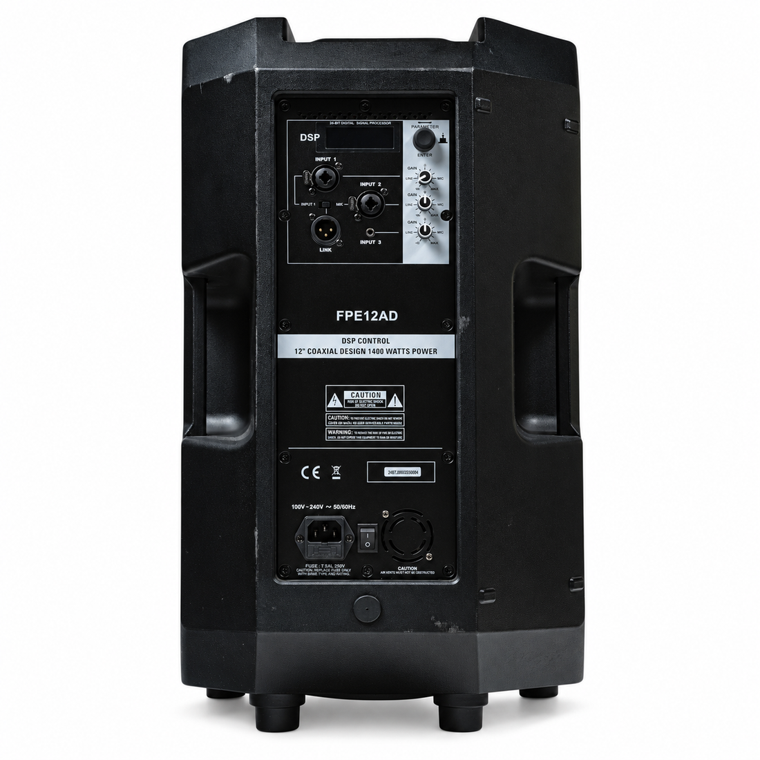 Soundking bafle activo FPE12AD de 12″ 2 vías con Bluetooth y DSP