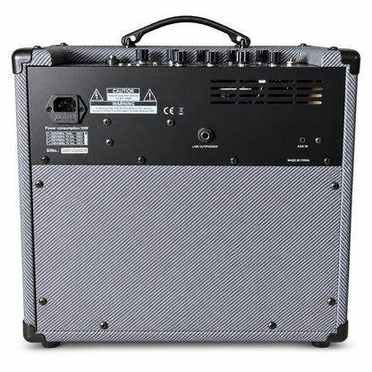 E-Wave amplficador combo para guitarra JUNGLE-30 DE 30 watts, efectos y funda.