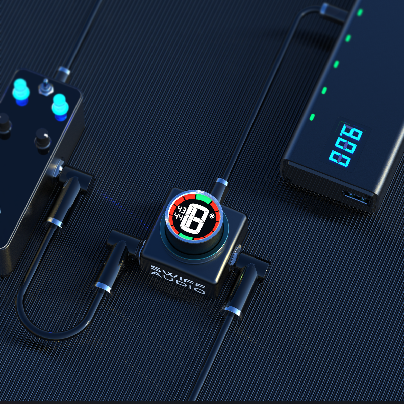 SWIFF AUDIO | AFINADOR  DE PEDAL C20