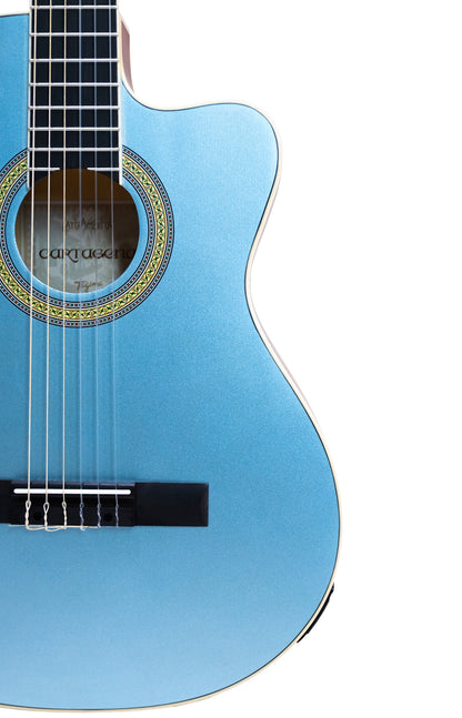 TAGIMA | GUITARRA ELECTROACÚSTICA SLIM SERIE LATAM CARTAGENA-EQ-LPBS-DF