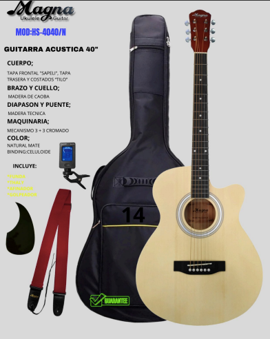 MAGNA | GUITARRA ACUSTICA DE 40&quot;