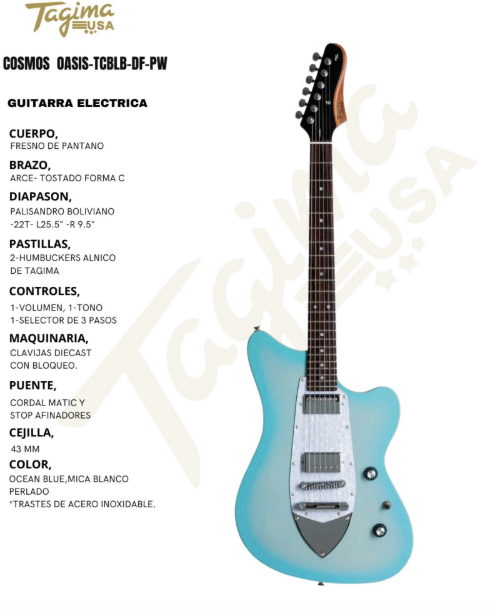 TAGIMA | GUITARRA MODELO OASIS COSMOS CLASSIC SERIES
