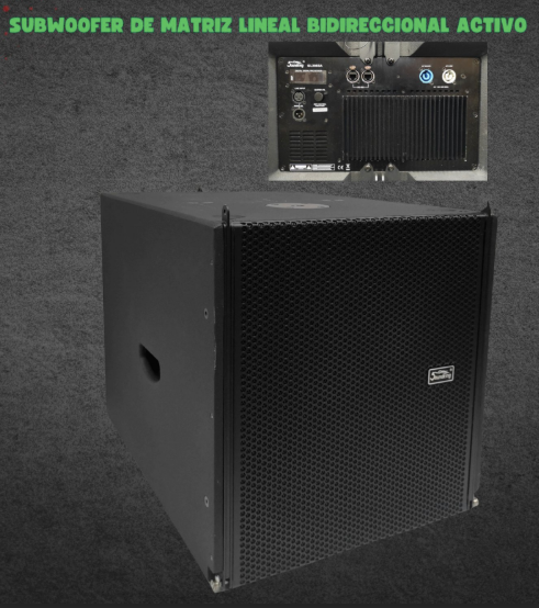 SOUNDKING | WOOFER LINE ARRAY ACTIVO DE 2 VIAS
