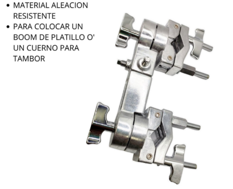 PEACE | CLAMP GIRATORIO PARA BOOM DE PLATILLO