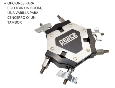 PEACE | CLAMP ABRAZADERA TRIPLE