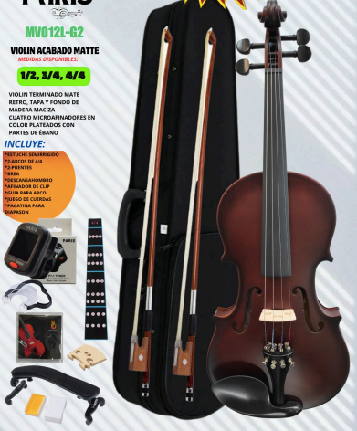 PARIS | VIOLIN MV012L-G2-4-4