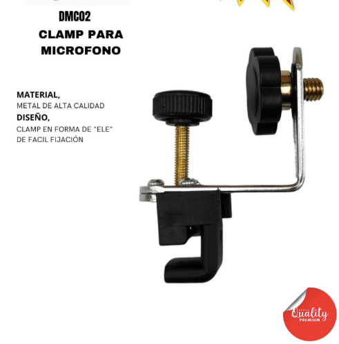 SUPERLUX | CLAMP PARA MICROFONO EN