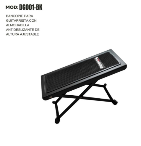 SOUNDKING | BANCO PIE PARA GUITARRISTA NEGRO