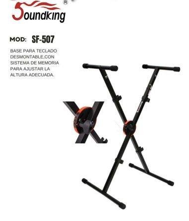 SOUNDKING | BASE PARA TECLADO CON MEMORIA