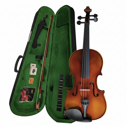 PARIS | VIOLÍN CON TAPA MACIZA DE ABETO, ACABADO MATE EN COLOR NATURAL Y PARTES DE ÉBANO. 4/4