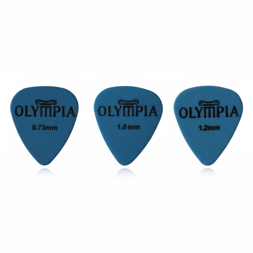 OLYMPIA | PLUMILLAS TIPO TORTEX EN FORMA DE GOTA, COLOR AZUL, 0.73MM. PAQUETE DE 20 PIEZAS.