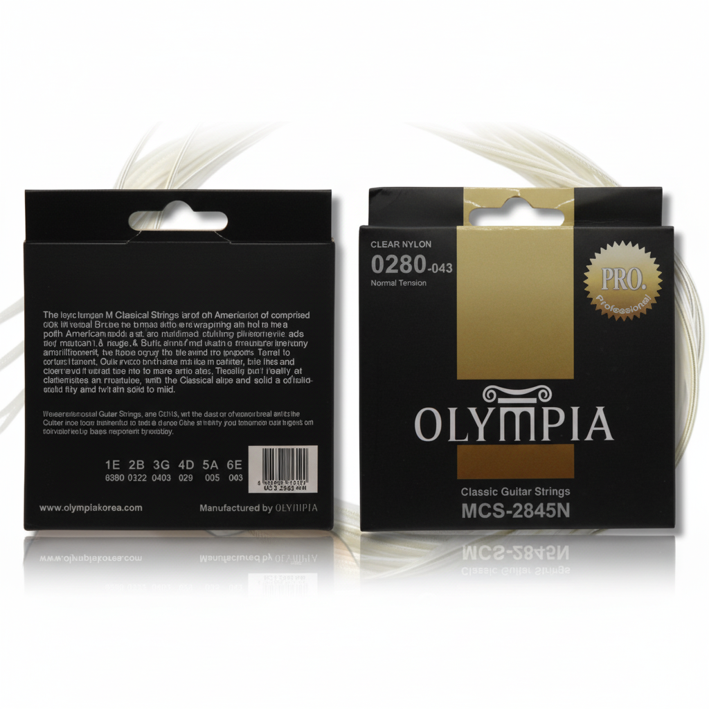 OLYMPIA | ENCORDADURA PARA GUITARRA CLASICA GUITAR STRINGS.0285-.044
