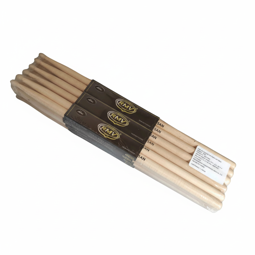 FLEET MUSIC | BAQUETAS DE MAPLE 5A PUNTA DE NYLON D:13.20MM