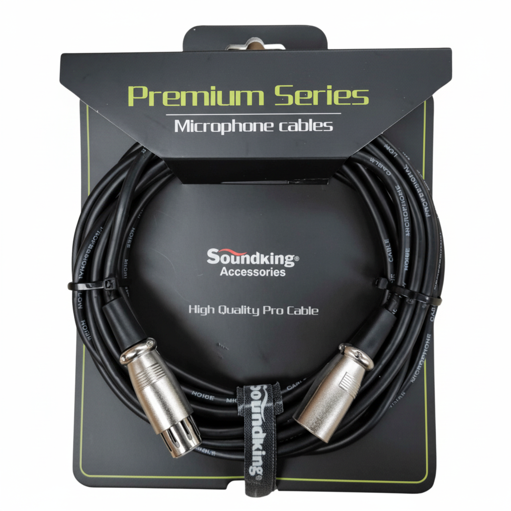 SOUNDKING | CABLE PARA MICROFONO XLR A XLR 6M