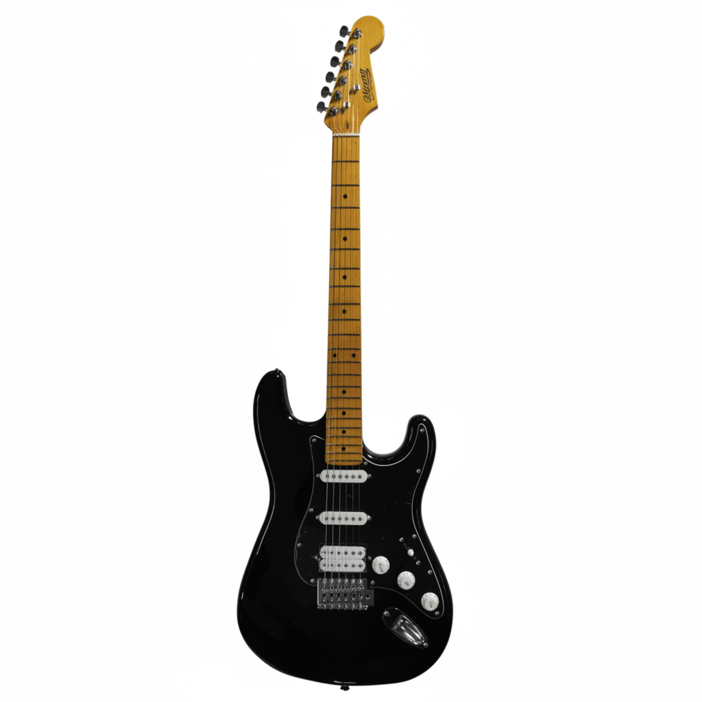 MUSICARTNEY | GUITARRA ELÉCTRICA E-SG NEGRO BRILLANTE