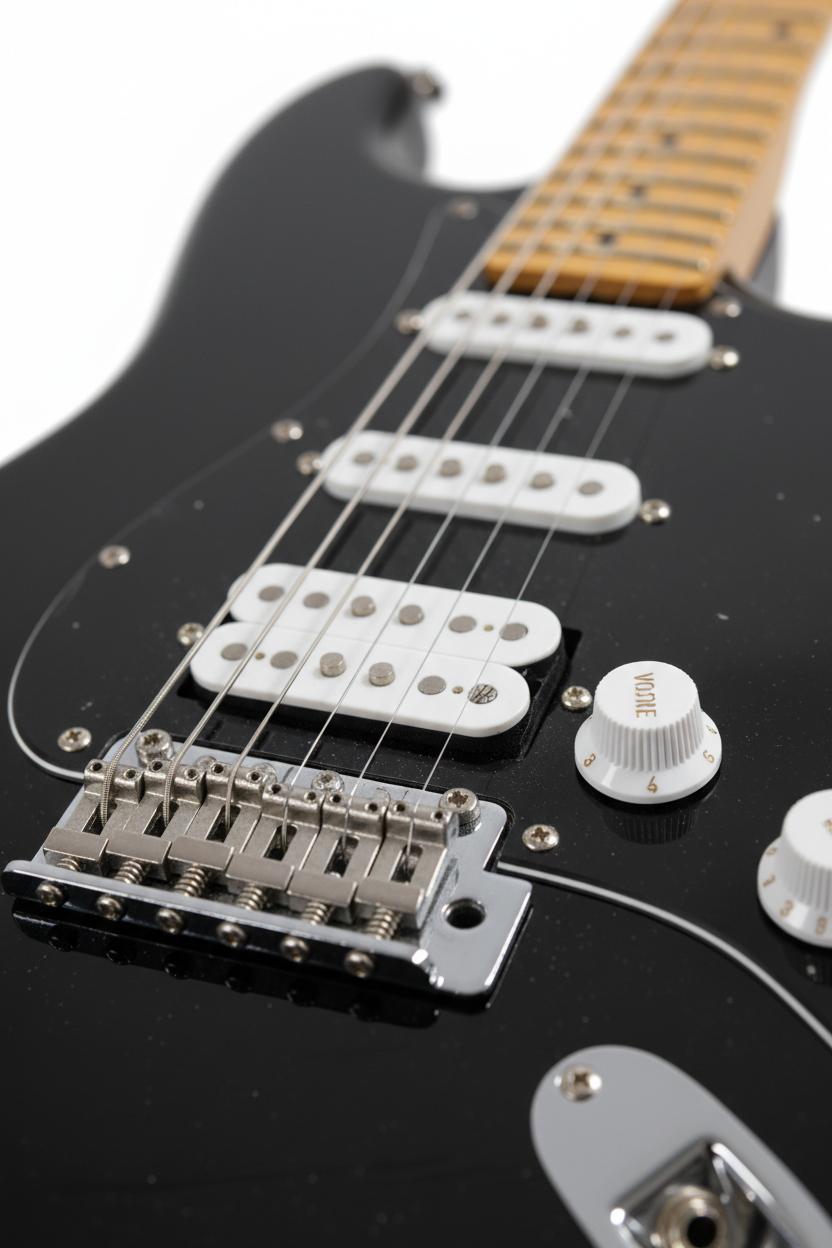 MUSICARTNEY | GUITARRA ELÉCTRICA E-SG NEGRO BRILLANTE