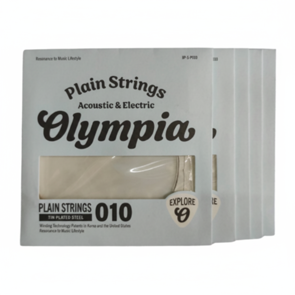 OLYMPIA | CUERDA SUELTA DE ACERO, PLAIN STEEL .010