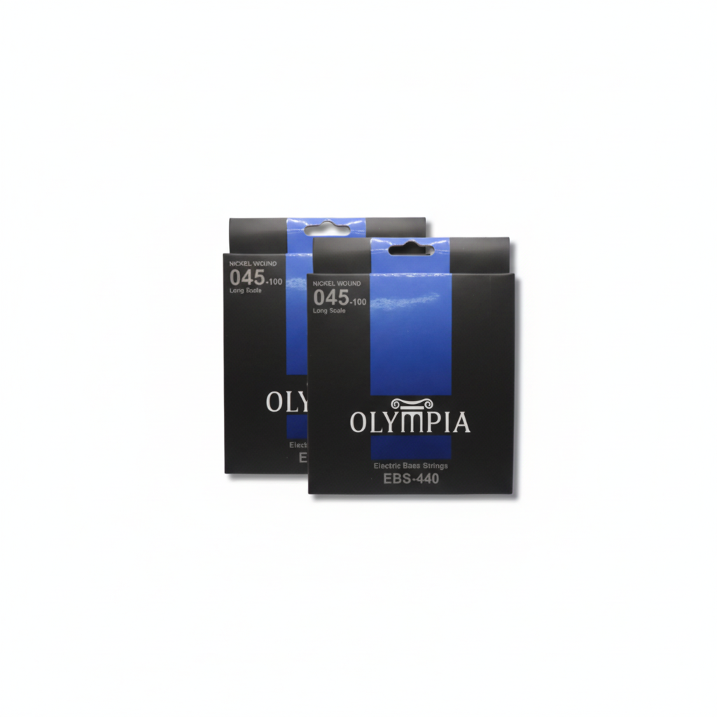 OLYMPIA | CUERDA PARA BAJO ELÉCTRICO 4 CUERDAS .045-.100