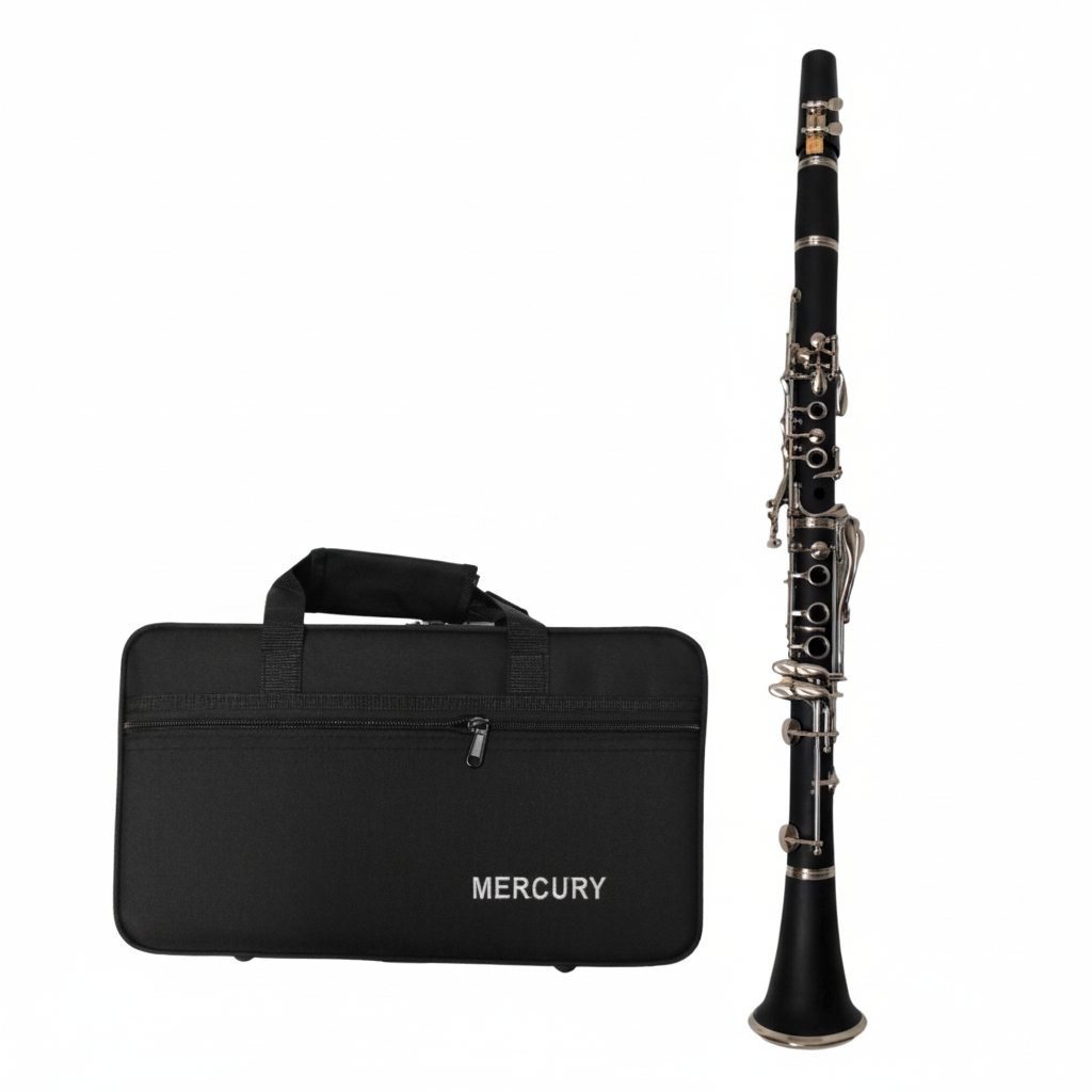 MERCURY | CLARINETE TIPO MADERA COLOR NEGRO