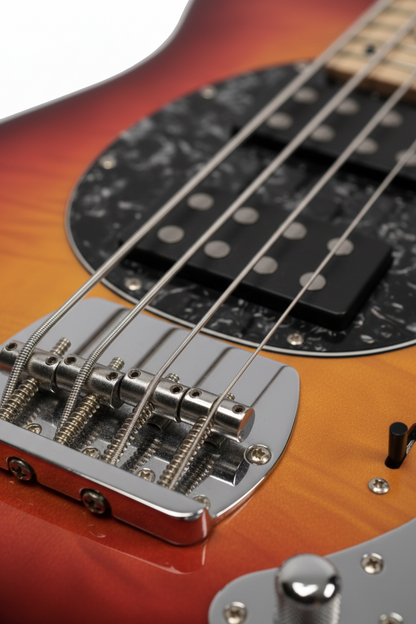 MUSICARTNEY | BAJO ELECTRICO ACTIVO MM DE 4 CUERDAS COLOR SUNBURST