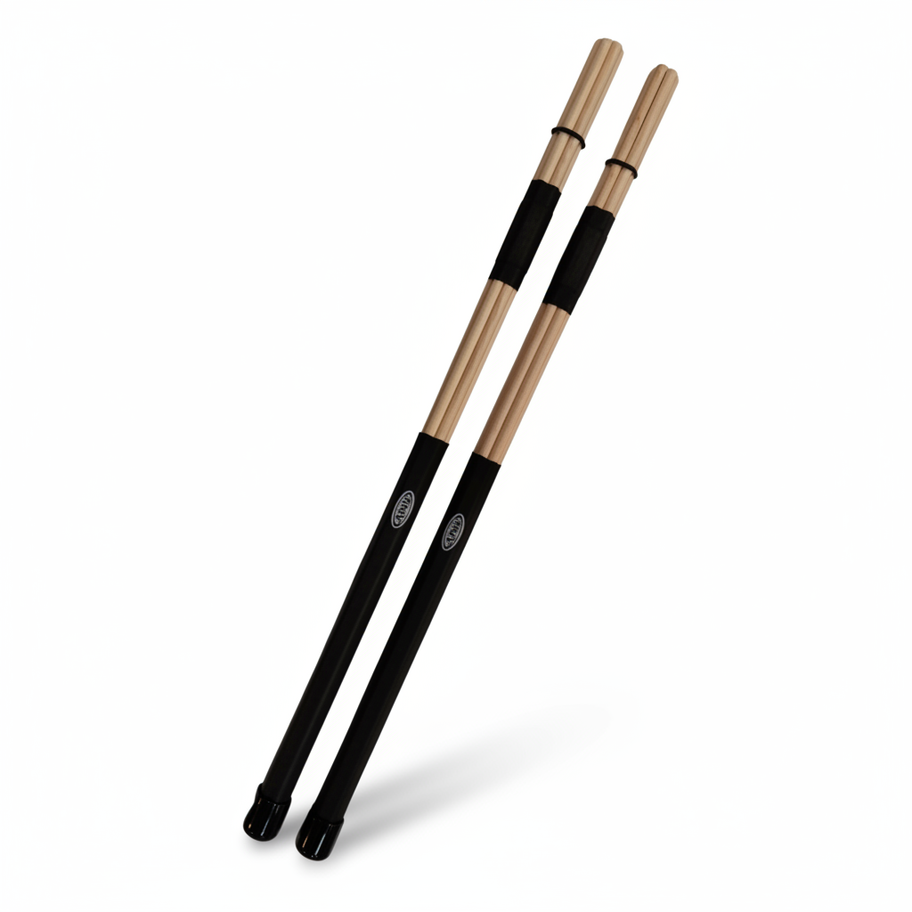 FLEET MUSIC | ESCOBILLAS DE MADERA MAPLE LONGITUD 15 3/4" (40MM), DIAMETRO DE (15MM)
