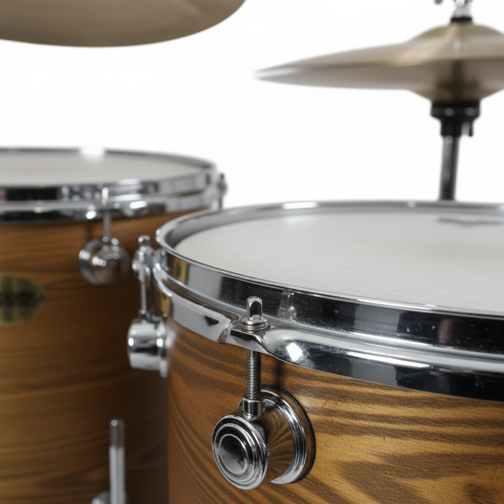 EVOLUTION | BATERÍA PANTERA 6 PIEZAS DE 8", 10", 12", 14", 16" Y BOMBO DE 22", TERMINADO EN ACABADO NATURAL MATE