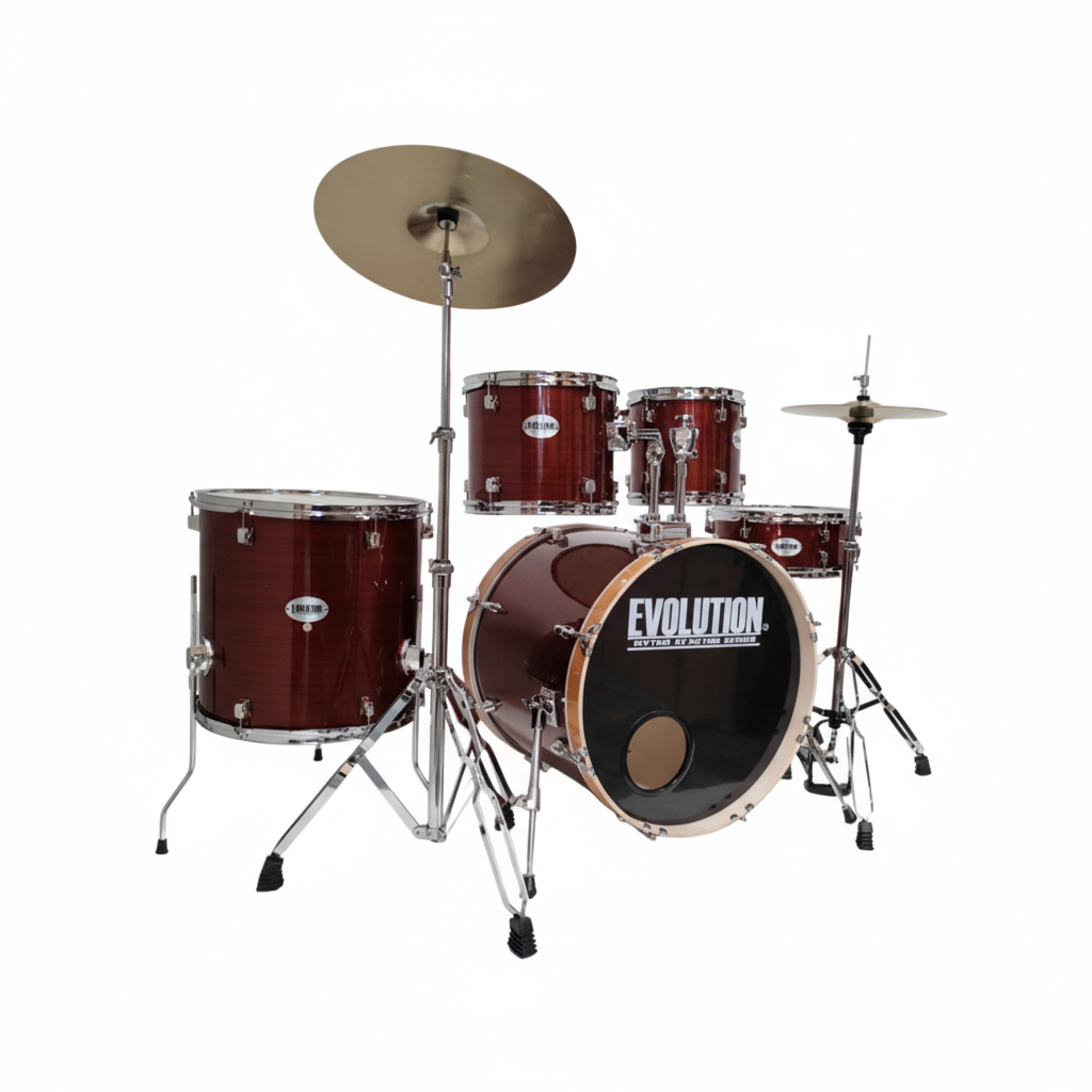 EVOLUTION | BATERIA NYTRO X FACTOR 5 PZAS. COLOR NEGRO