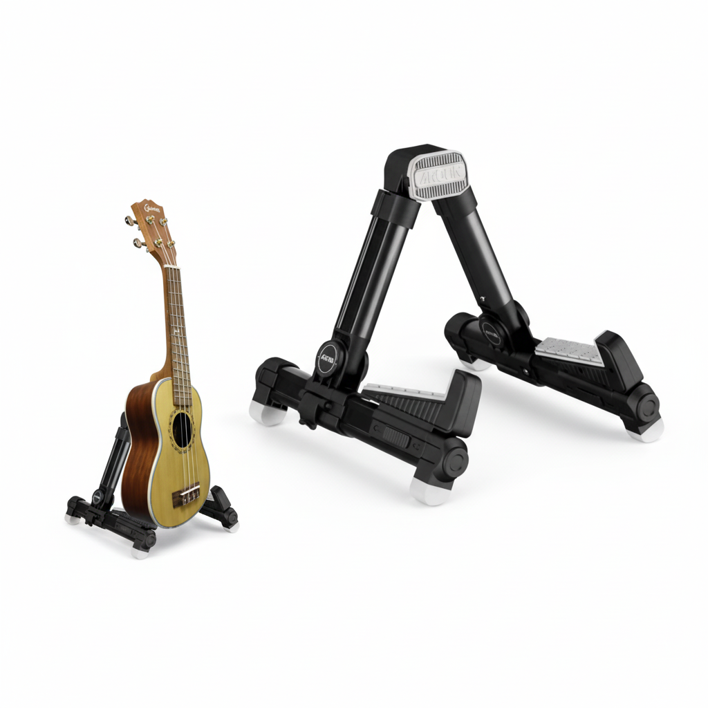 AROMA | MINI SOPORTE PLEGABLE PARA UKELELE, VIOLIN Y MANDOLINA.