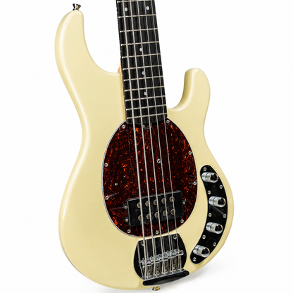 Bajo eléctrico activo Tagima TBM-5 en color Blanco Olímpico
