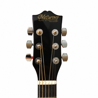 Musicartney guitarra electroacústica CG-851 slim cuerdas de metal color sunburst