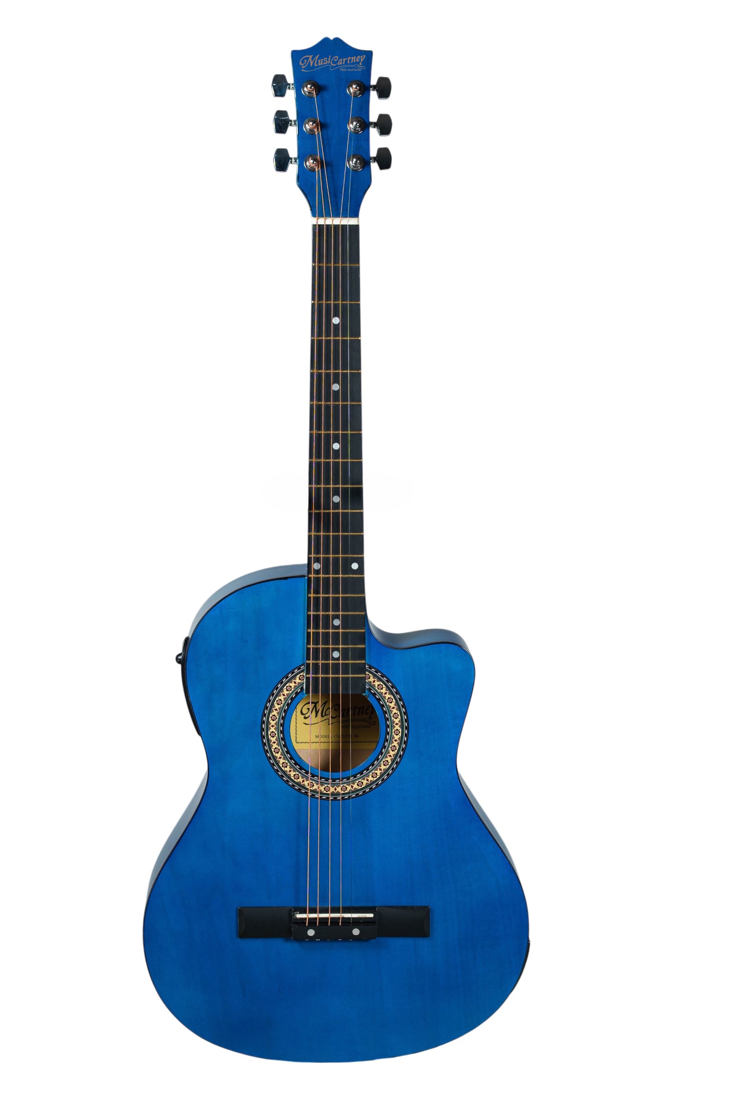 MUSICARTNEY | GUITARRA ELECTROACÚSTICA COLOR AZUL