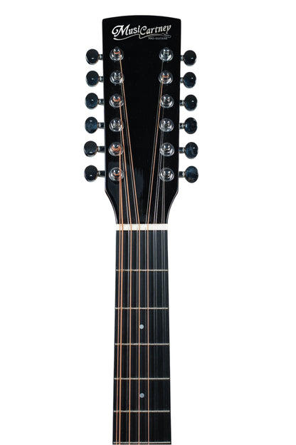 MUSICARTNEY | GUITARRA ELECTROACÚSTICA DE 12 CUERDAS COLOR NATURAL