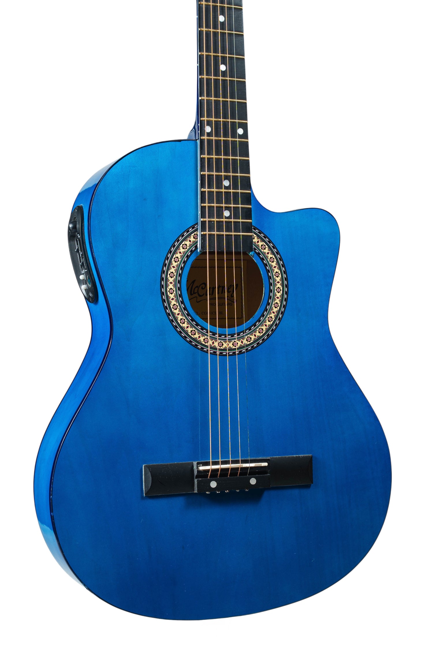 MUSICARTNEY | GUITARRA ELECTROACÚSTICA COLOR AZUL