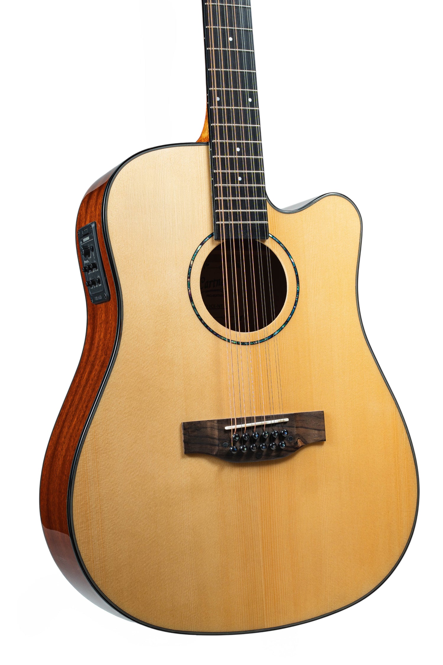 MUSICARTNEY | GUITARRA ELECTROACÚSTICA DE 12 CUERDAS COLOR NATURAL