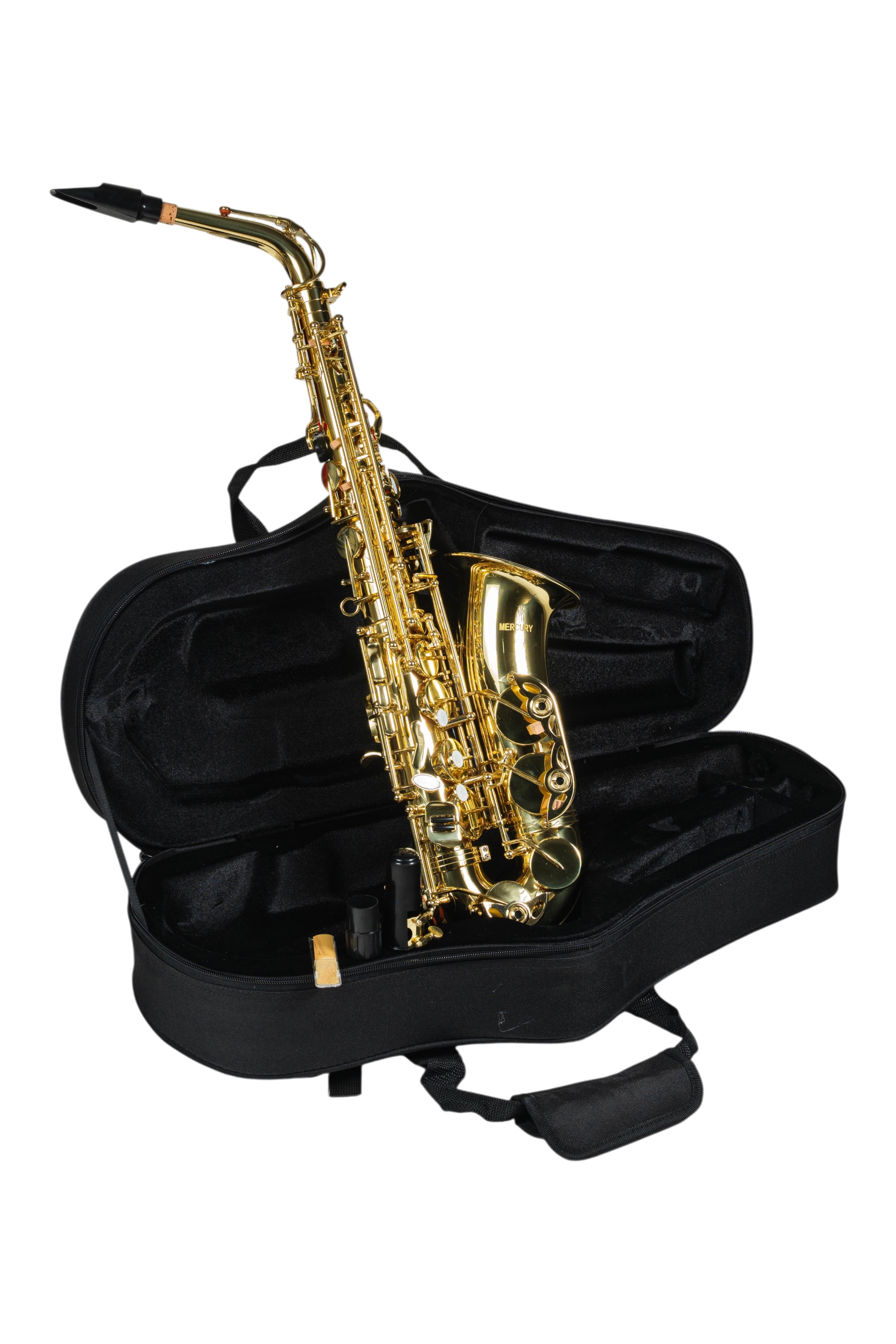 MERCURY | SAXOFON ALTO  LAQUEADO (TONALIDAD E CON LLAVE DE F 